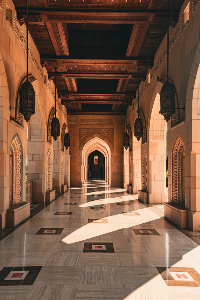 Sultan Qaboos Grand Mosque Muscat Oman